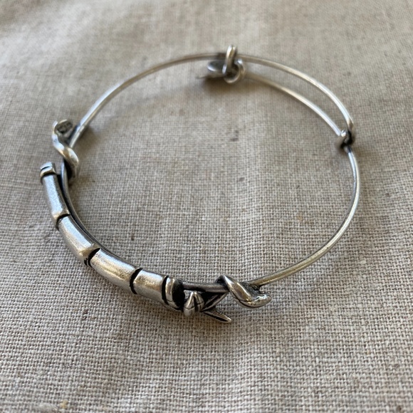 Alex and Ani, Lucky Bamboo Bangle. - Picture 2 of 5